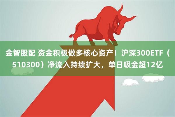 金智股配 资金积极做多核心资产！沪深300ETF（510300）净流入持续扩大，单日吸金超12亿